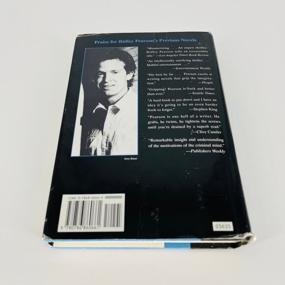 No Witnesses, a hardcover novel / book by Ridley Pearson - Good Used Condition - Picture 8 of 11